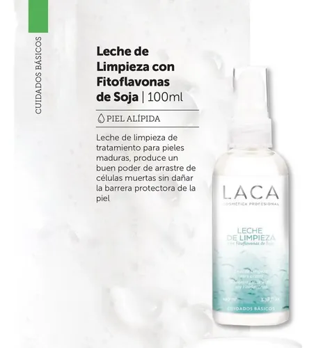 Leche De Limpieza Laca Con Fitoflavonas De Soja