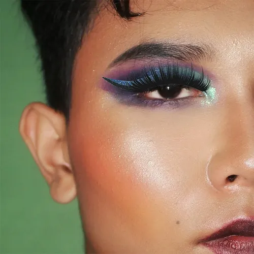8 Pares De Pegatinas Delineadoras De Pestañas Para Belleza F