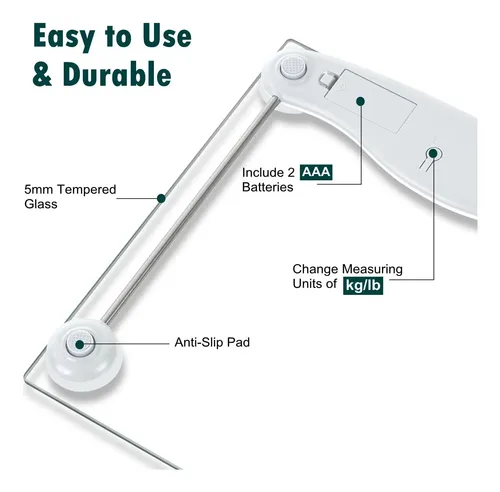 Digital Bathroom Scale Nutri Fit For Body Weight 150kg
