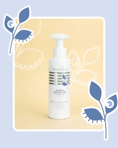 Agua Micelar Nature Up 150ml Desmaquillante Orgánico Piel Sensible