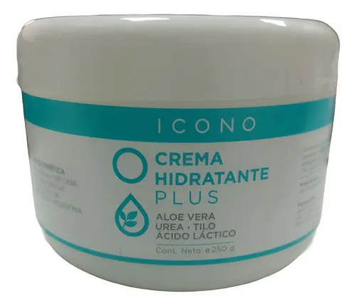 Icono Crema Hidratante Plus X 250g Momento De Aplicación Día/noche Tipo De Piel Sensible