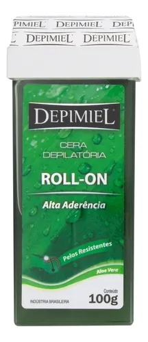 Cera Depilatoria Roll-On Alta Adherencia Depimiel 100g