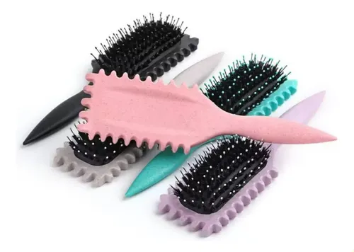 Pincel Bounce Curl Cepillo Define Style Rizado Peine, 2 Unid