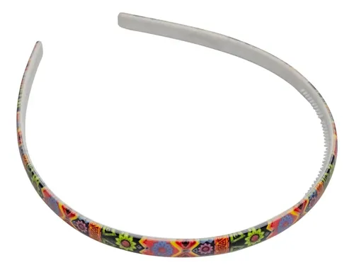 Vinchas Pelo Varios Diseños 6 Colores De 8mm Bag X 72 U