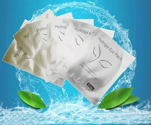 Pack de Parches de Hidrogel Hipoalergénicos para Pestañas, 50 Pares