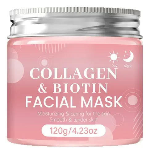 Máscara Facial, Película Lagrimal De Colágeno Y Biotina Todo Tipo De Piel