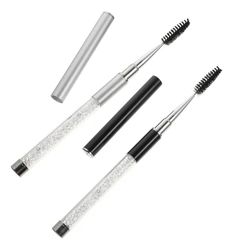 Set De 2 Brochas De Maquillaje Para Pestañas Y Máscara