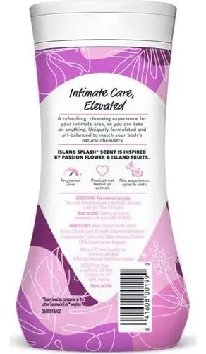 Limpieza Femenina Summers Eve Island Splash 10×9 Oz