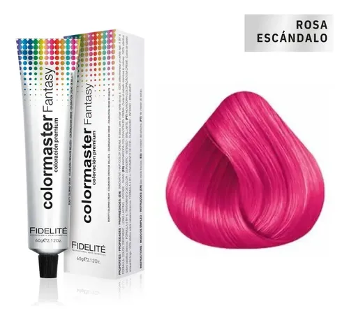 Fidelite Tintura En Crema Coloracion Colormaster Rosa Escandalo