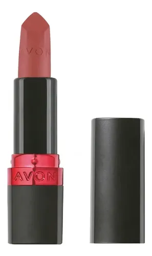 Labial Matte Avon Ultra Color Fps30 Barra 3,6g Nude Carmesi