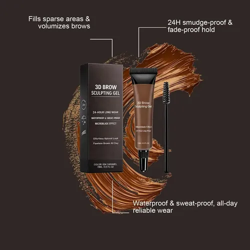 Gel Para Cejas Pomade 2 Piezas Brown