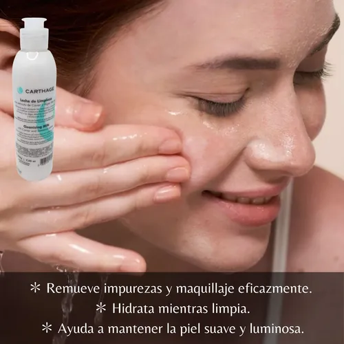 Leche Limpieza Facial Carthage Ext Caviar Algas Hidrata 200g