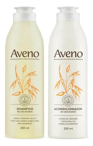 Aveno Cuidado Completo Capilar Kit Shampoo y Acondicionador 250 ml
