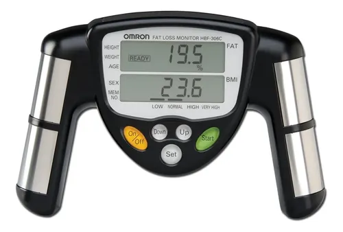 Analizador De Grasa Corporal Digital Blanco Compacto