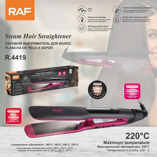 X Plancha De Pelo Voluminizadora Con Iones Negativos 15mm Z