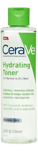 Cerave Tónico Facial Hidratant Sin Alcohol+ácido Hialurónico
