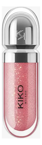 Brillo Labial Kiko Milano 3D Hydra Gloss Hidratante con Efecto 3D Color 17 Rosa