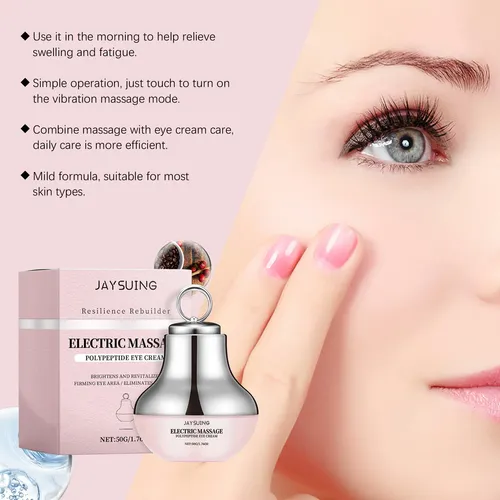 Crema Contorno De Ojos Jaysuing Masaje Eléctrico 5 Todo Tipo De Piel Día/noche