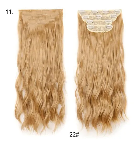 * Cabello Largo Y Rizado For Mujer, Rizo Ondulado De Agua .