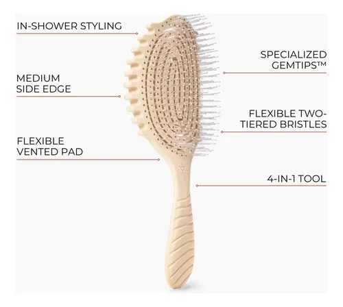 Brocha Para El Cabello Bounce Curl Detangle Define Shortbrea