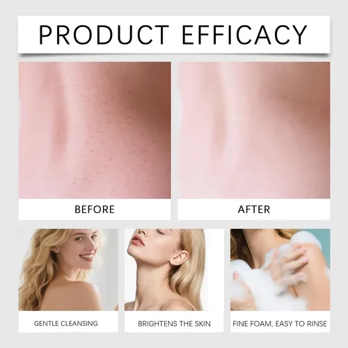 Jabón Facial Y Corporal Limpiador Suave, Espuma Rica