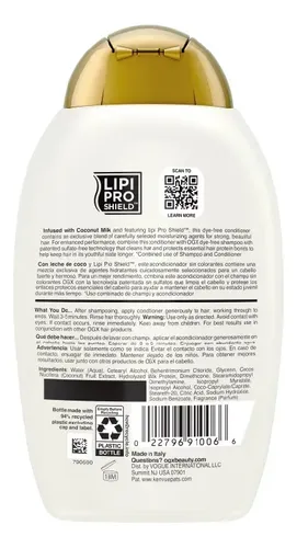 Ogx Coconut Milk Acondicionador X385ml
