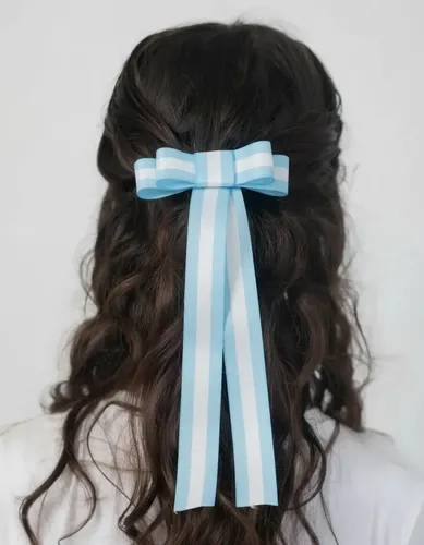 Moño Para El Pelo De Argentina Color Moño Argentina 1 gomita