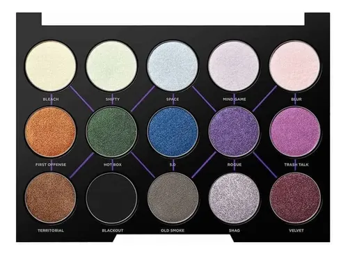 Mos – Paleta De Sombras Urban Decay Distortion Color De La Sombra Rosa
