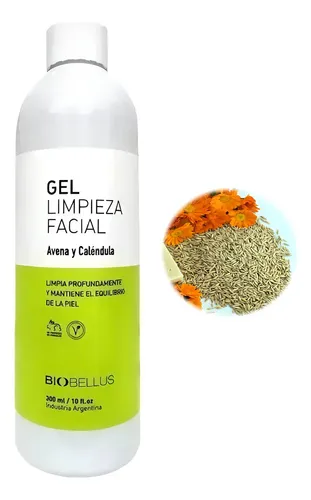 Gel De Limpieza Avena Y Calendula Biobellus 300ml