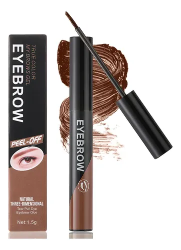 Gel Para Cejas Ursoulney Peeloff Resistente Al Agua  Marró