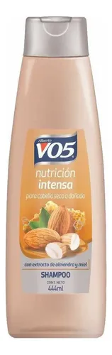 Vo5 Shampoo Nutricion Intensa Extracto De Almendras 444 Ml