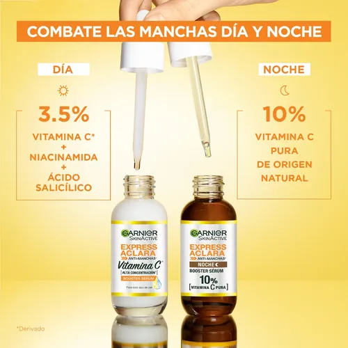 Garnier Serum Iluminador Vitamina C Niacinamida 30ml Vegana