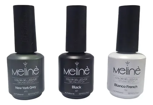 Meline – Esmaltes Semipermanentes Colores (15ml)