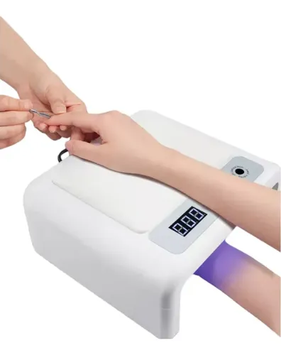 Cabina Plegable Sun H72 72 360w Leds Manicura Pedicura