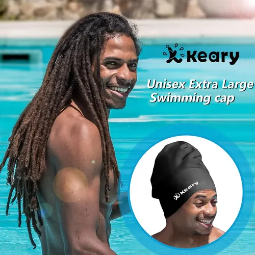 Gorros De Natación Gorros De Natación Keary Extra Large Negr