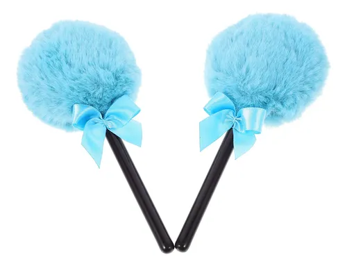 Set De 2 Esponjas De Maquillaje De Felpa Suave Para Polvos S