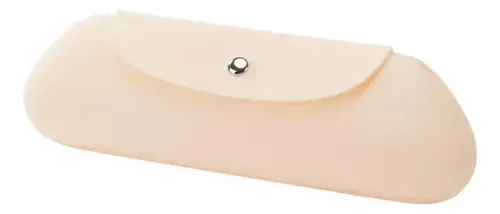 Porta Brochas De Maquillaje Organizador Viaje Neceser Makeup Color Blanco