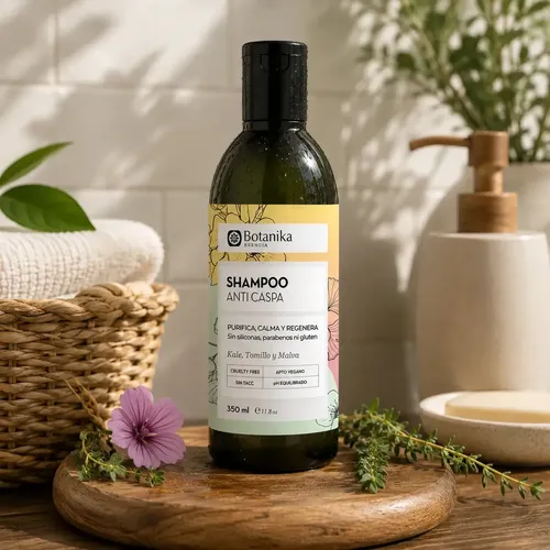 Shampoo Anticaspa Botanika X350ml Apto Vegano