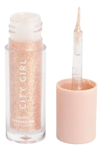 City Girl Sombra Ojos Liquida Glitter Edition Varios Colores