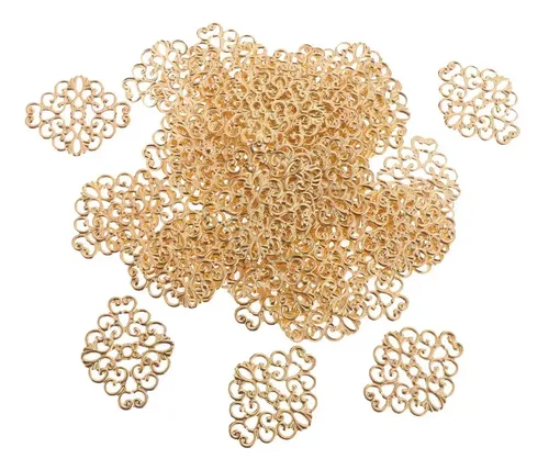 Accesorios Para El Cabello De Bricolaje Oro