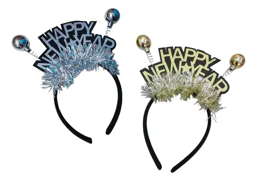2023 Feliz Año Nuevo Diadema Pelo Aro Cumpleaños