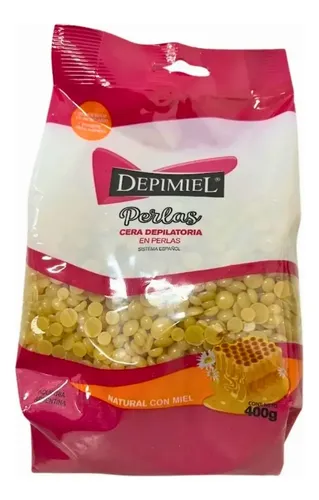 Cera Depilatoria Perlas Natural Con Miel Depimiel 400g