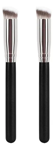 2 Pinceles Angulares Para Base Y Corrector