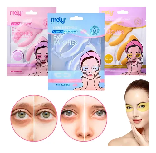 Parches De Hidrogel Para Ojos Mascarilla Hidratante Mely X1 Tipo de piel Todo tipo de piel