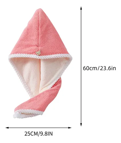 Gorro De Baño En Forma De R, De Terciopelo, Engrosa Para Aum