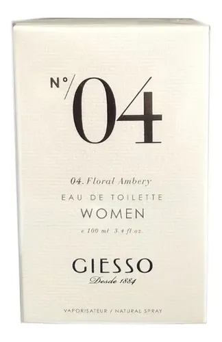 Edt Giesso Collection Nro 4 Woman X 100 Ml