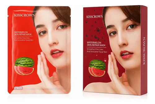 Mascarilla Facial X10 Watermelon Skin Repair 28 Ml