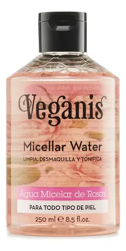Veganis Agua Micelar De Rosas X 250 Ml