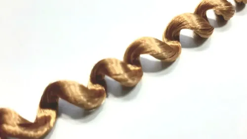 Extension Mechas Para Cabello Rubio Ensortijado
