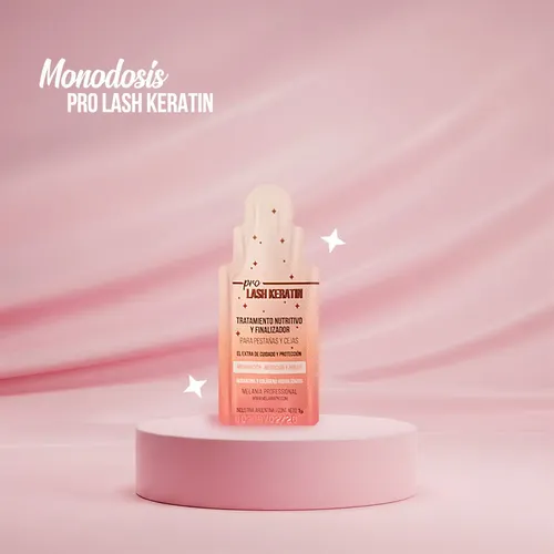 Pro Lash Keratina Melania P/ Cejas Y Pestañas Finalizador X2